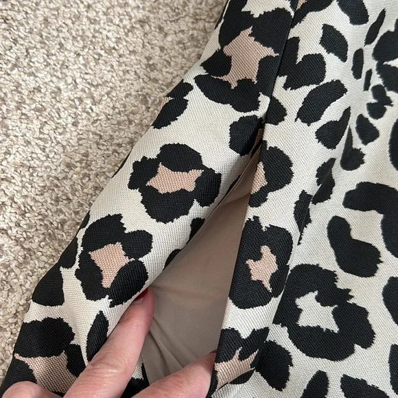 NWT Ann Taylor Leopard Print Coat, XS - Picture 3 of 16